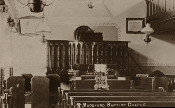 The chapel interior pre 1934