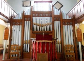 The chapel interior today